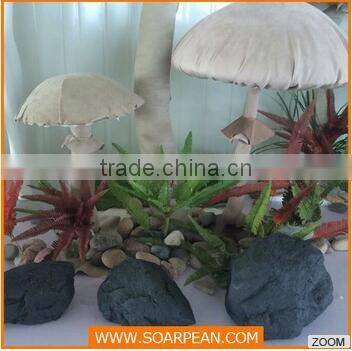 New Design Customize Window Display Artificial Fabric Mushroom