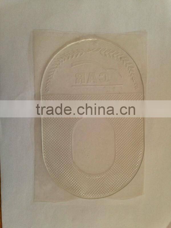 Leaf shape green PU pad