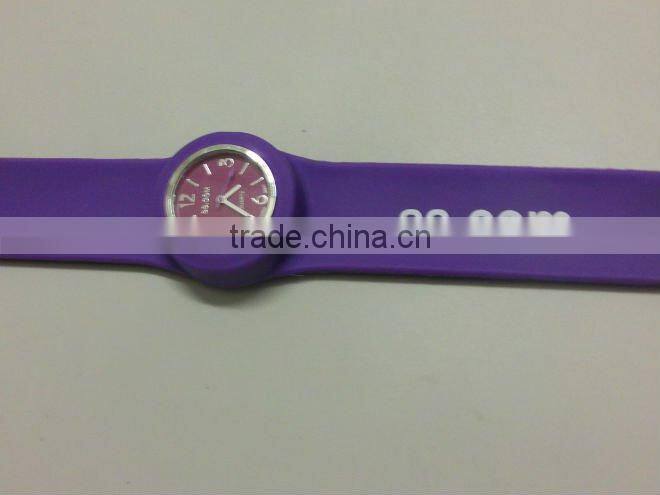 stylish silicone tape watch bracelet