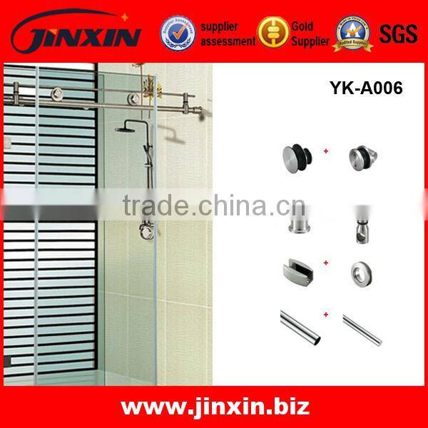 Home Decor Folding Sliding Glass Shower Door/Frosted Glass Bathroom Door
