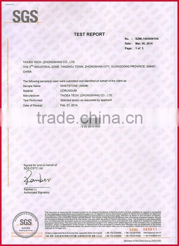 GRINDER Chinese 3000 Grit Corundum Knife Sharpening Stone