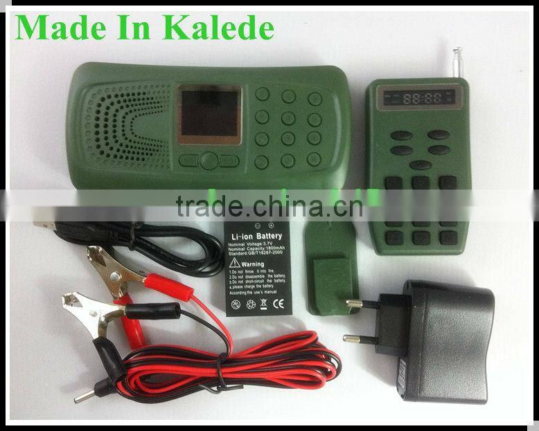 bird song player with timer and remote control