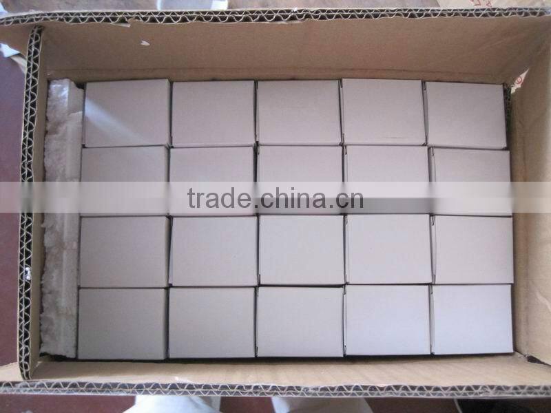 White ABS Plastic Casing Luminous Pressure Gauges