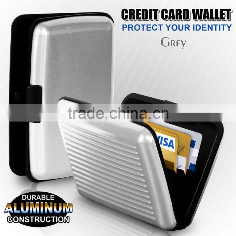 New as seen on tv aluminum credit card holder wallet