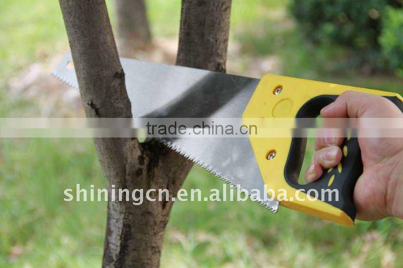 grinded hand saw /good hand saw for plastic handle/hand saw/top quality hand saw, cheap hand saw, SH-195