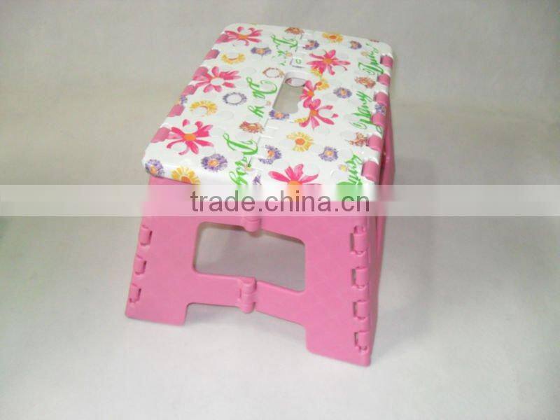 Plastic fold stools,fold step stools,plastic houseware
