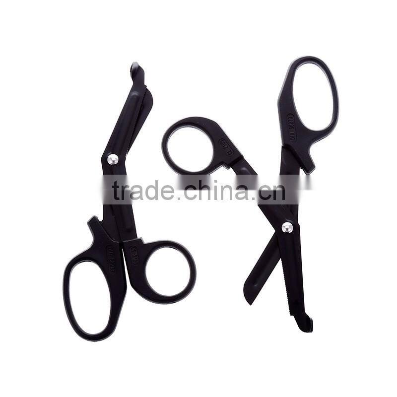 BQP24 Bandage scissors with Plastic handle sewing scissors