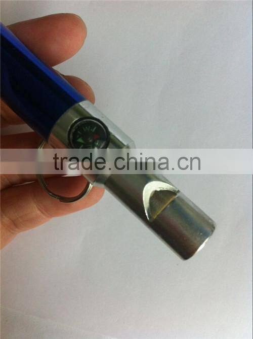 Hot selling LED torch with whistle and compass