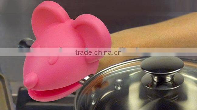 frog mouse cow heat protective cooking gloves
