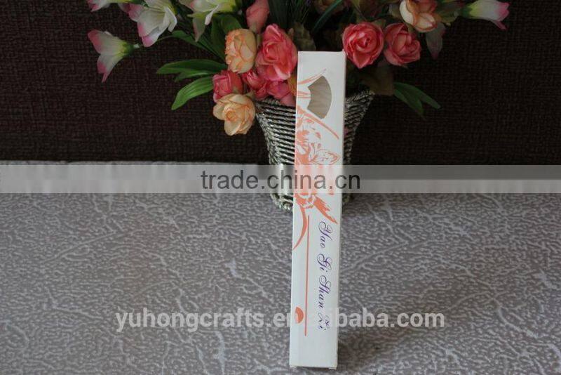 Lovely wedding gift fan paper package box