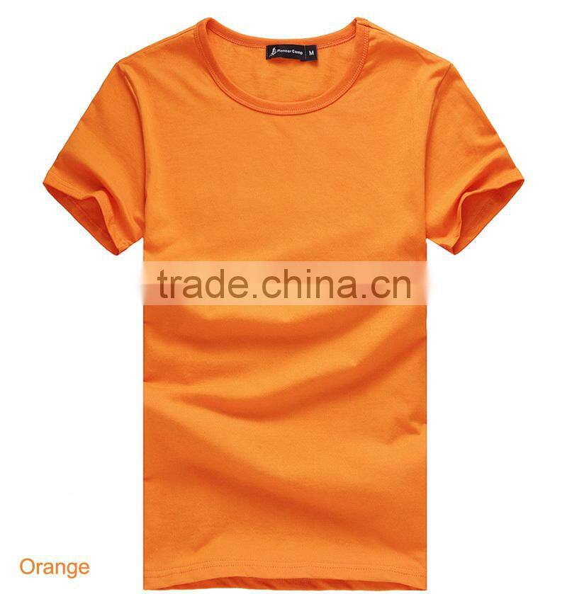 Customize 100% Cotton Plain Printing Promotional T shirt Wholesale China