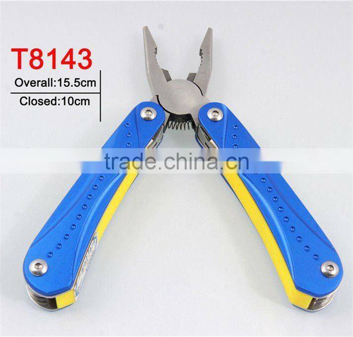 2014 Mini small folding clip multi plier tools T8143