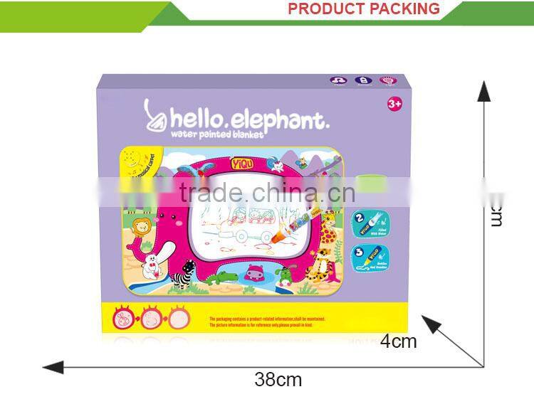 Newest product magnetic board toy function water painting machine