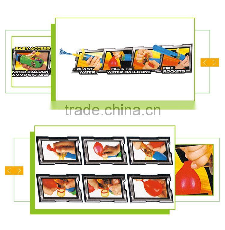 New design 3 in 1 multi-function water cannon shooting toy gun