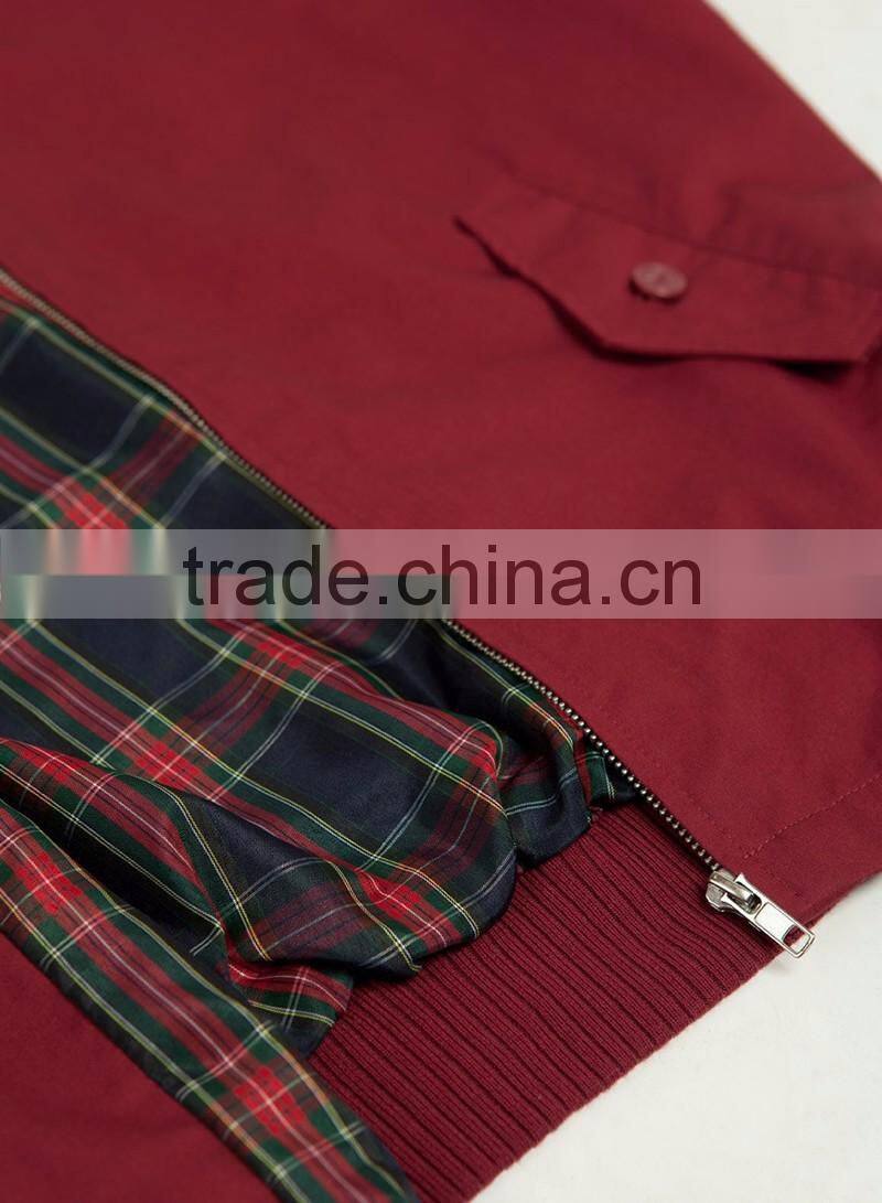 women winter harrington jacket model red jacket women wholesale China