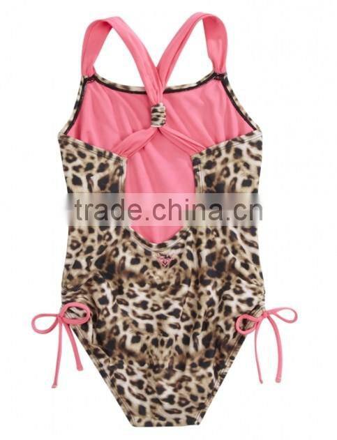 Top quality one piece design dark blue sexy women swimwear