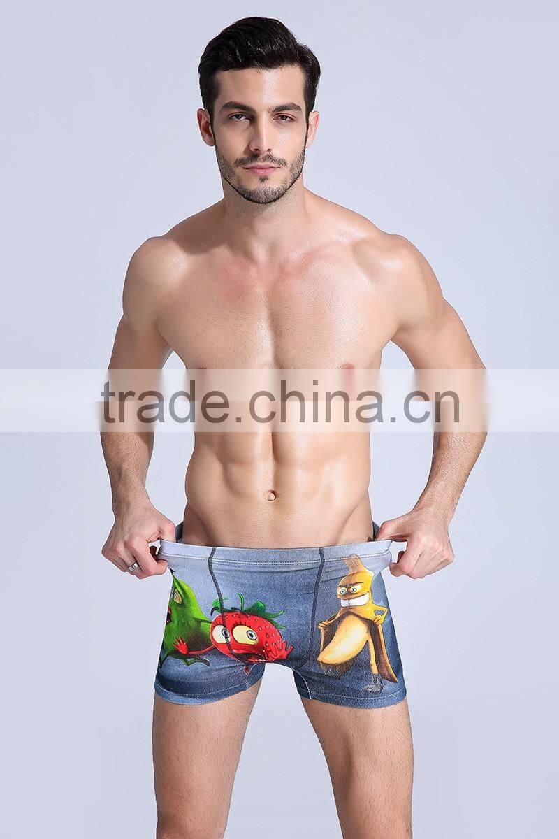 MGOO Hot Sale Cheap Price Custom Elastic Waistband Underwear 95 Cotton 5 Spandex 180g Boxer