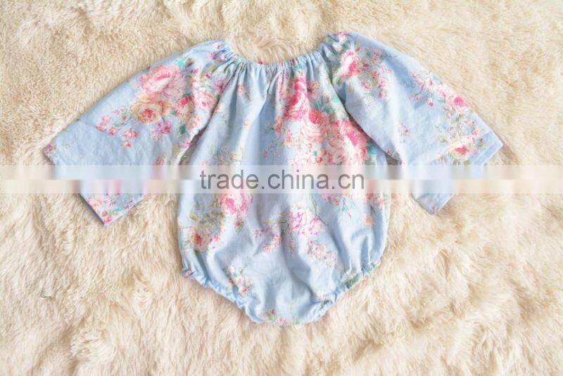 Eupropean Design Baby Rompers Infant Plain White Jumpsuit Wholesale Children's Boutique Clothing