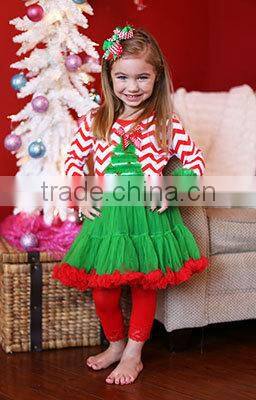 Wholesale Girls Christmas Clothes Sets Kids Boutique Remake Clothing