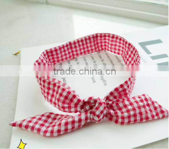 Red Gingham 3 Pieces Cute Girl Clothing Set Summer Kids Outfit Hot Selling