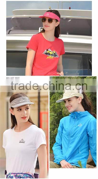 China supplier ladies sun visor hat decorating functional sun cap