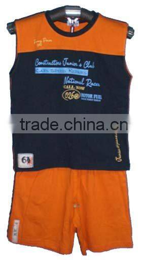 printed fashion sport suits for boys