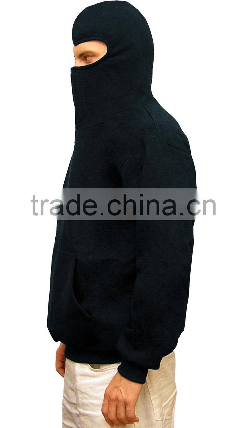 Custom mask hoodie blank hooded sweatshirts