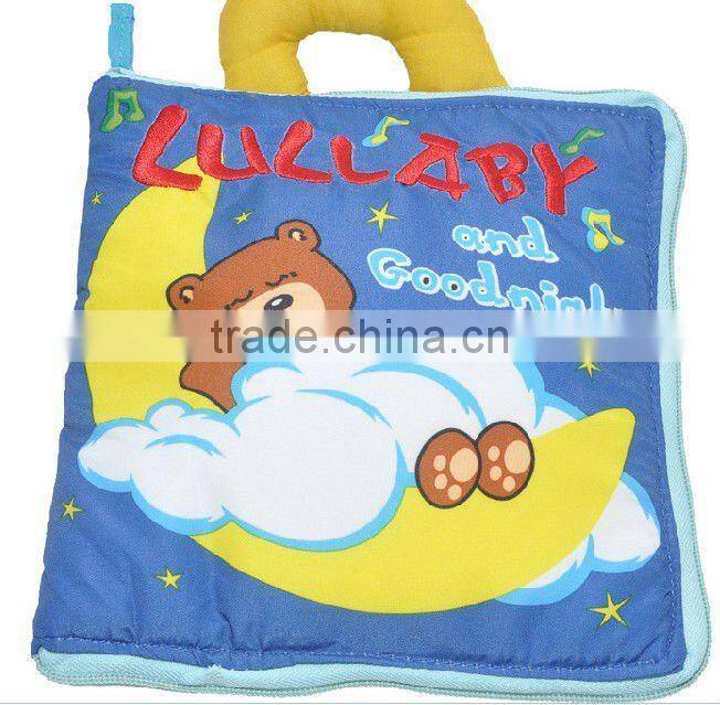 kids educational cloth book for children