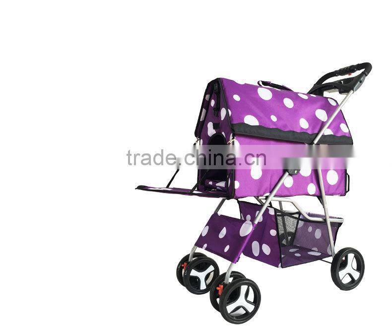 R1923H Pet Stroller dog four wheels Dog Transport Bag Dog Stroller