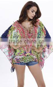 2016 Fashion Bikini Cover Ups Fancy Beach Wear Dress For Girls