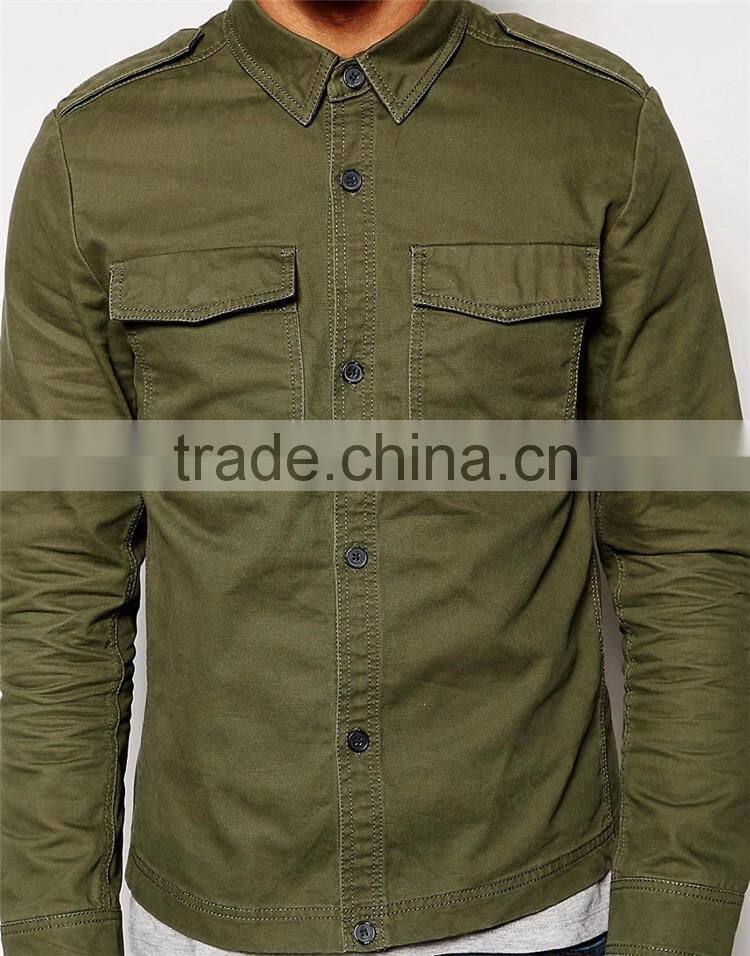 Shandao OEM custom warm winter long sleeve men russian winter coat