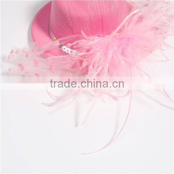 Fun Fashion Hat Shape Hair Clip Party Hat Hair Pins Wedding