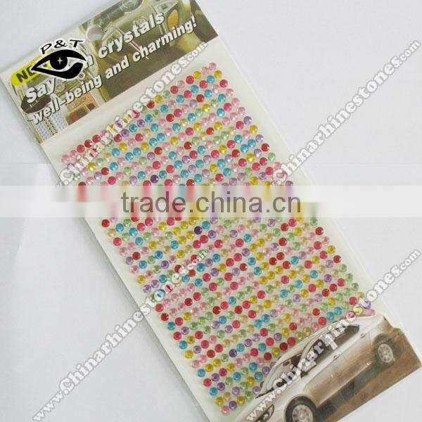 Rhinestone stickers mix crystal stickers for cars