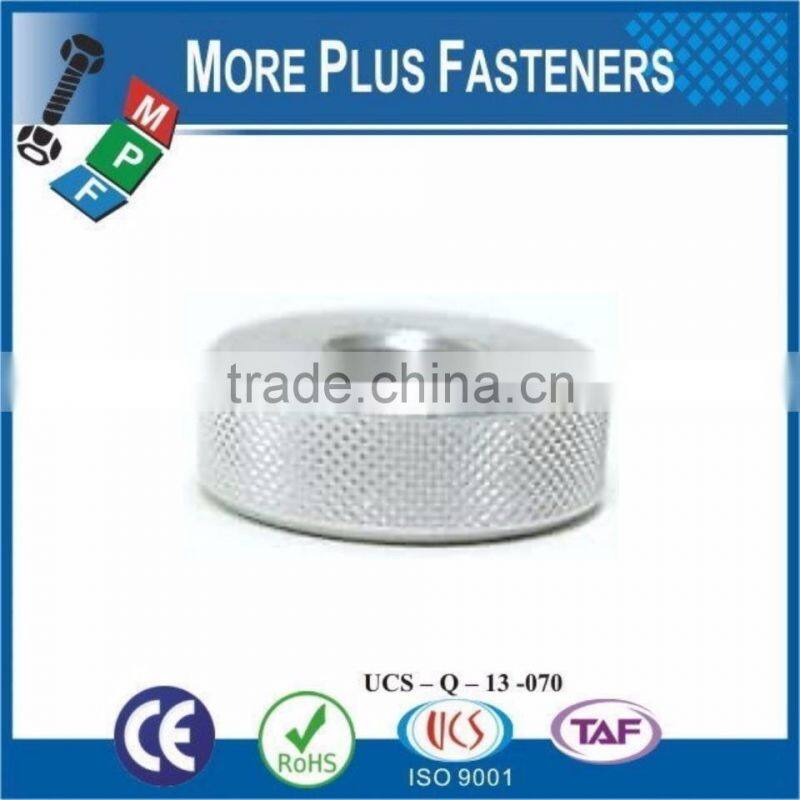 Made in Taiwan Knurled Ring Nut