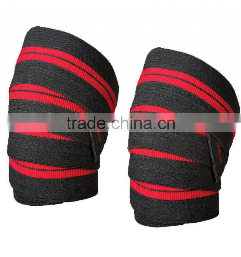 Heavy Duty Knee Wraps For Power-lifting/Bodybuilding Gym Training
