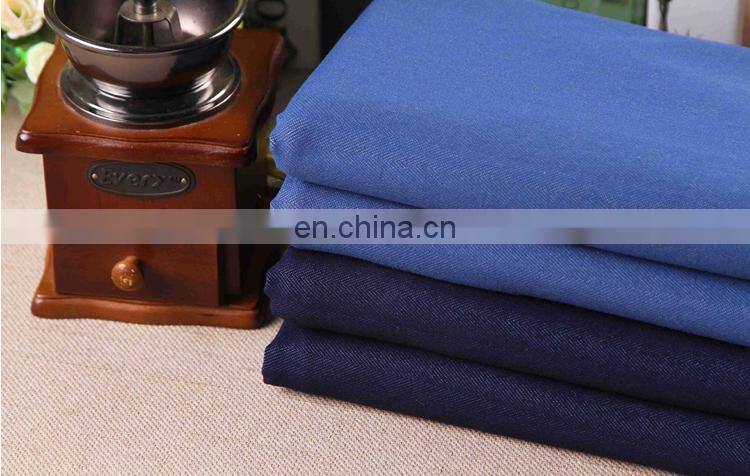 Cotton polyester stretch denim Indigo blue denim with 10oz denim fabric stock