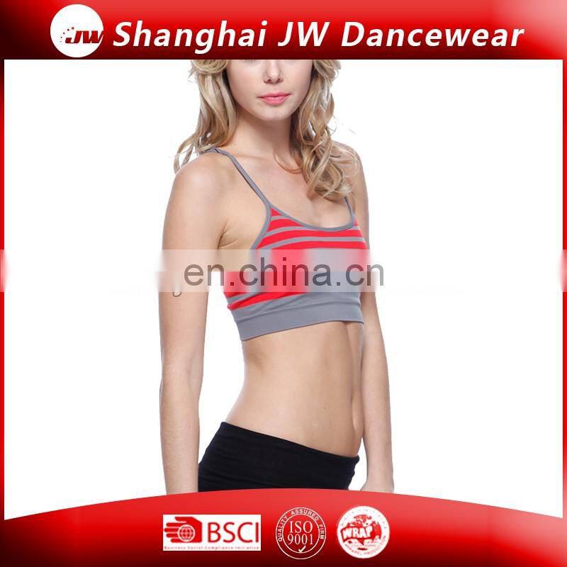 Young Lady Sexy sports wear cheap wholesale seamless sports bra for girls