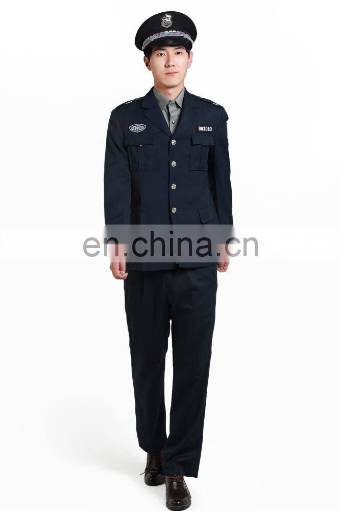 2015 New style design security guard uniform / security guard uniform color /security guard uniform with quality supplies