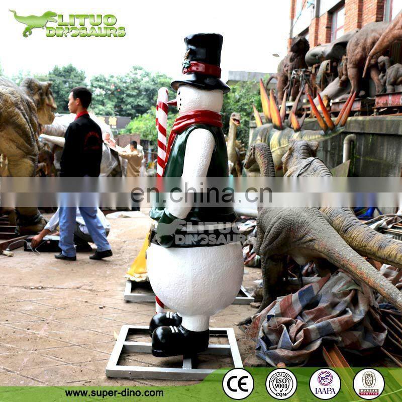 Cute Life Size Artificial Snowman