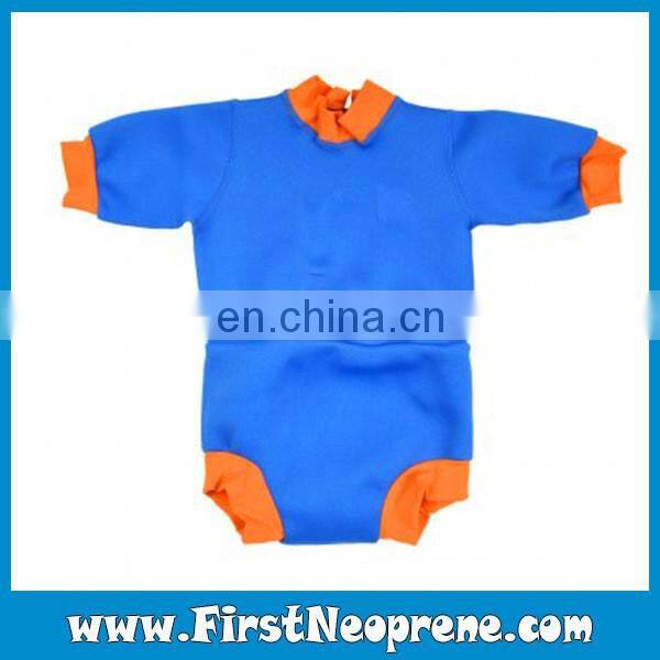 Environmental Cute Blue Neoprene Beachfront Baby Swim Wrap