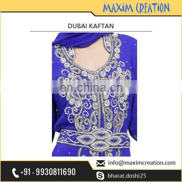 New Dubai Khaleeji Thobe Caftan Dress By Maxim Creation 5784