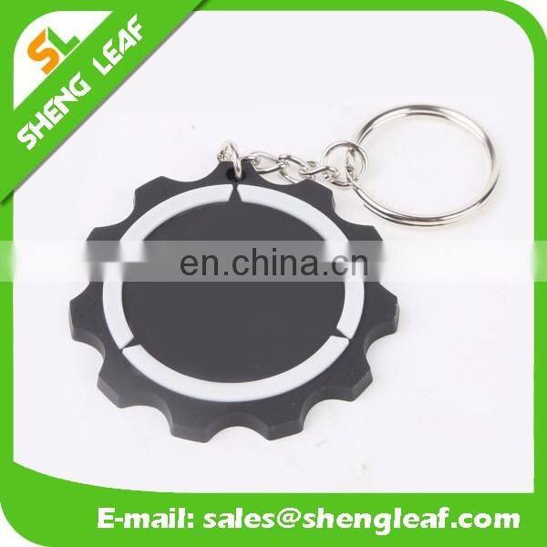 cute custom design 3d rubber soft pvc keychain