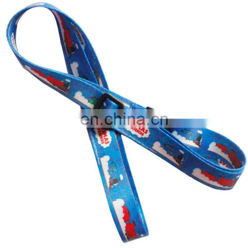 2013 Free customized woven imprinted silk lanyars