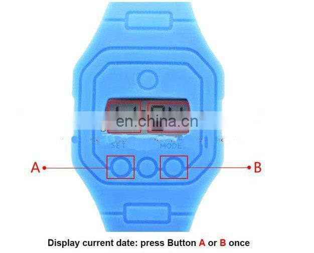 Easy Set Up Time Kids Cool Electronic Digital Watch
