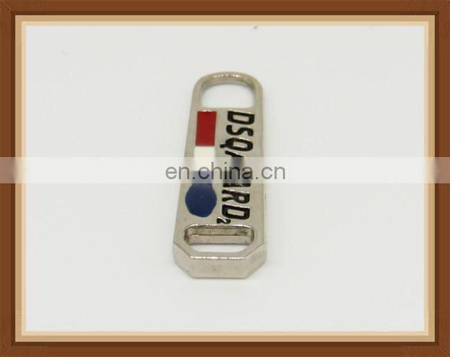custom metal zipper puller with high quality for clothing