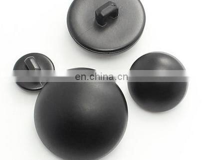 plastic button / black half round pearl buttons