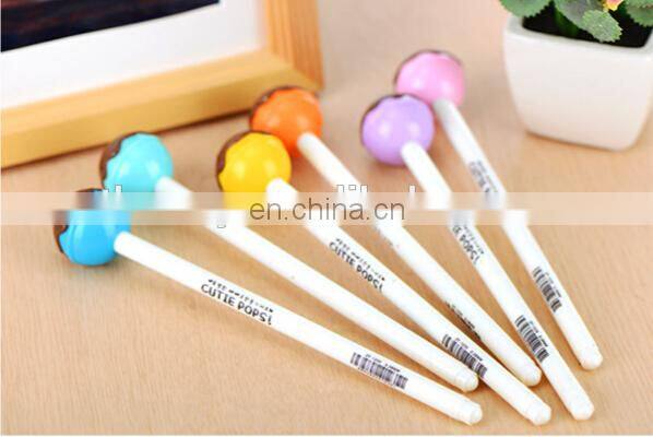 Chocolate Lollipop Shaped Black Ink Gel Pen