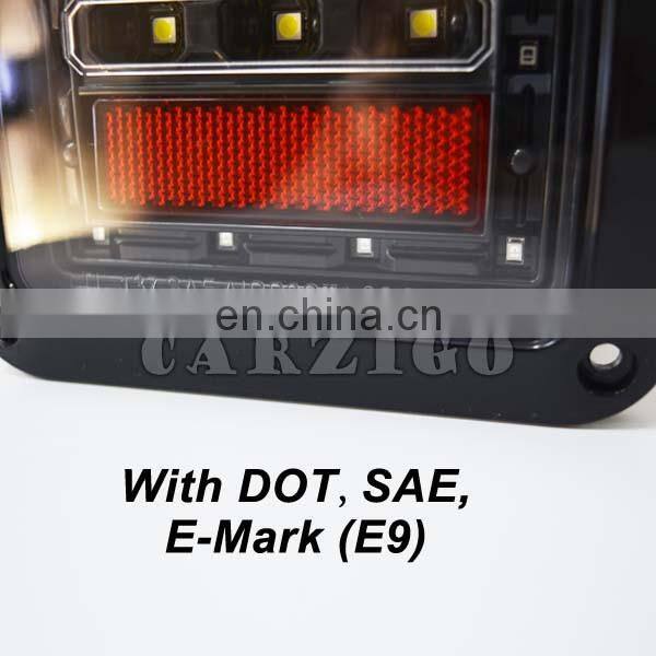 2016 new product for jeep jk with DOT SAE Emark made in Guangdong jeep wrangler Reverse light