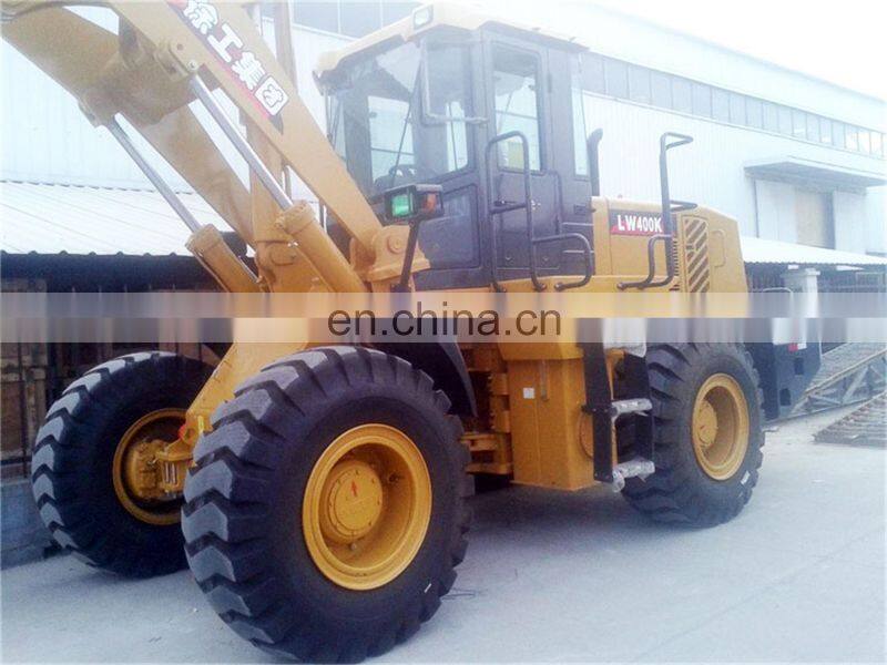 Official Manufacturer LW400KN Front End Loader Pilot Joystick control 4 Ton Wheel loader