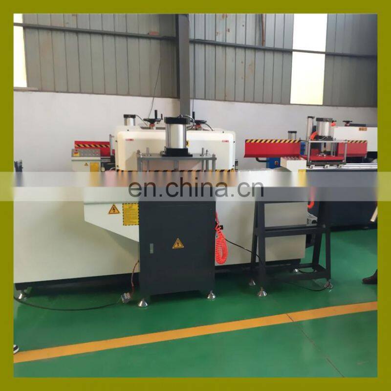 LXD-250 Full automatic new type Aluminum PVC door window machine for mullion and transom end milling
